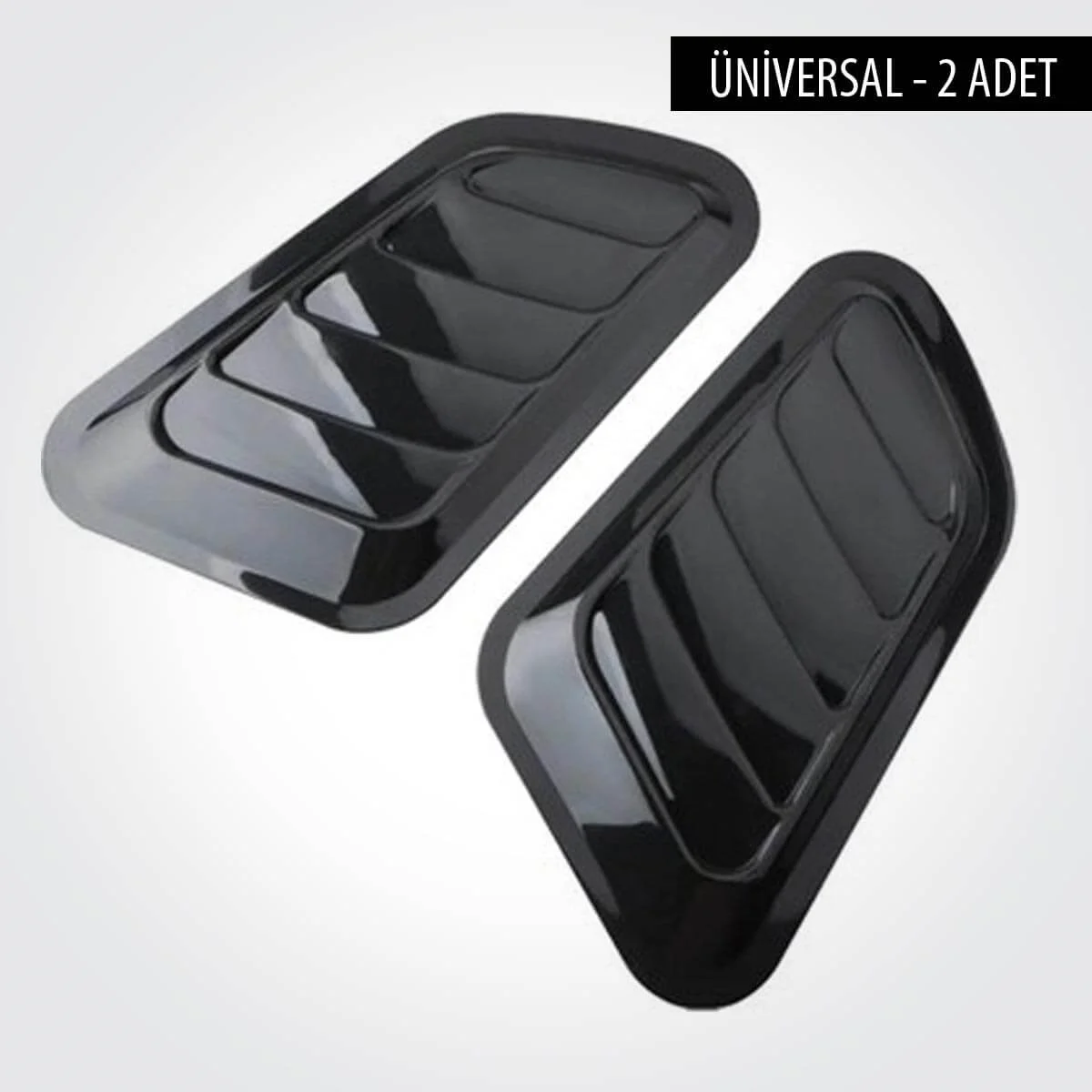 KAPUT HAVALANDIRMA PİANO BLACK   2Lİ TAKIM