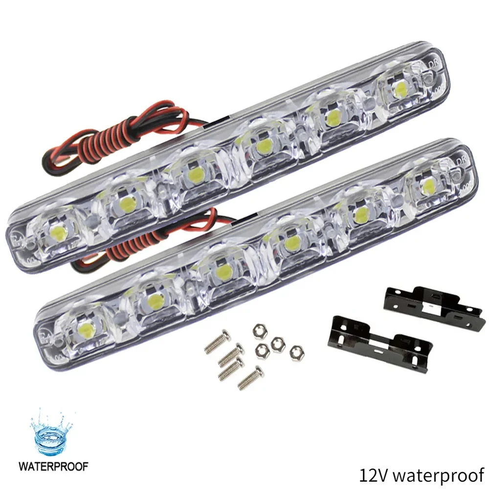 GÜNDÜZ LEDİ 6 LEDLİ BEYAZ 2Lİ TAKIM   ( 002713 )